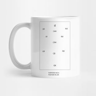 positions of life Mug